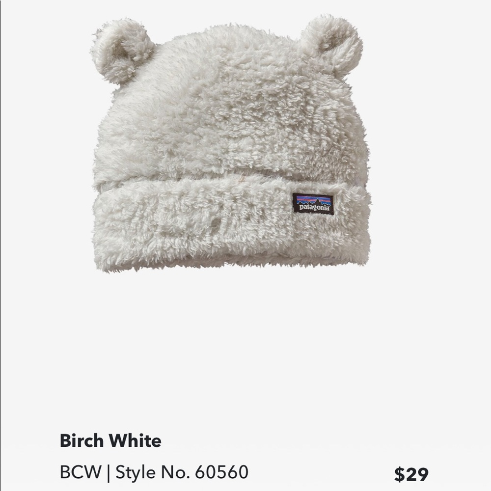 12 MO PATAGONIA FLEECE HAT